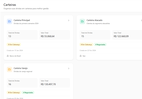Segmente suas Carteiras